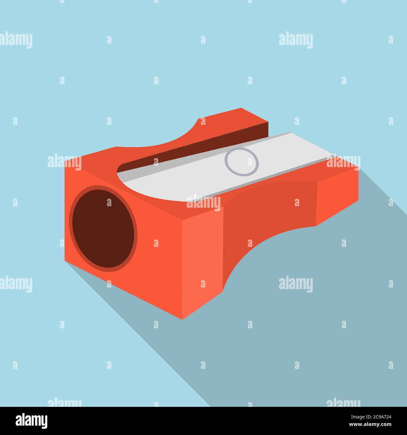 Sharpening pencil Stock Vector Images Alamy