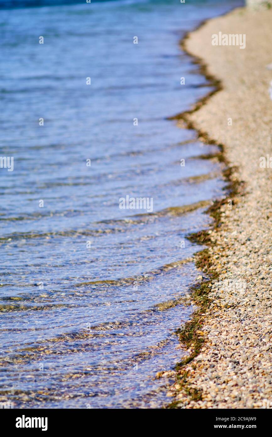 Vertical shot sandy beach hi-res stock photography and images - Alamy