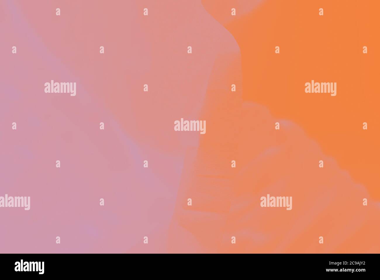 Bright orange pink gradient abstract blurred background Stock Photo