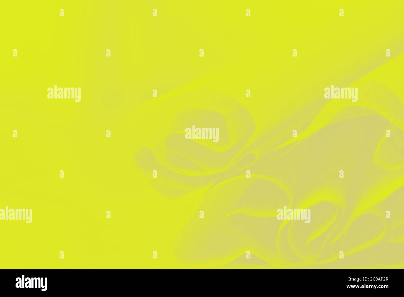 Vivid yellow background, soft wrapping paper, blurred background Stock Photo