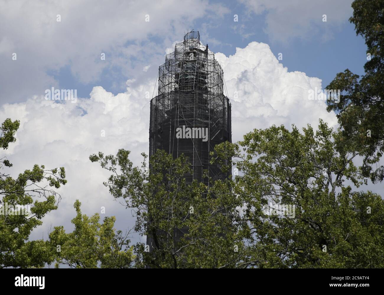 New York, United States. 29th July, 2020. The Highbridge Tower stands