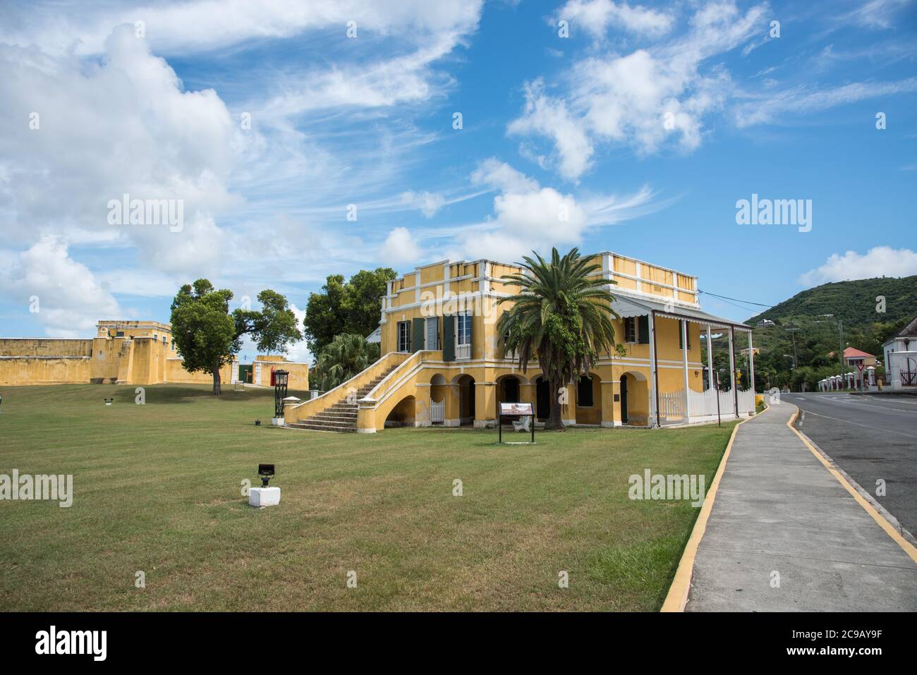 Christiansted, St. Croix, USVIOctober 22,2019 Fort Christiansvaern