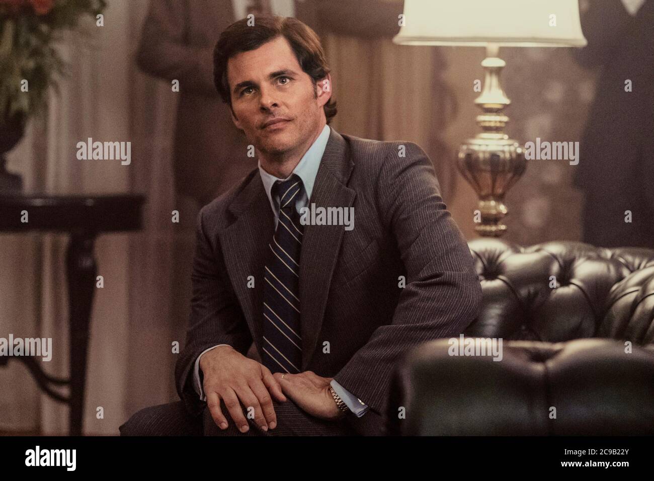 RELEASE DATE: 15 April 2020 TITLE: Mrs. America STUDIO: Hulu DIRECTOR: Various PLOT: Conservative activist Phyllis Schlafly leads an unexpected fight against the Equal Rights Amendment movement during the 1970s. STARRING: JAMES MARSDEN (Credit Image: © FX Networks/Entertainment Pictures via ZUMA Wire) Stock Photo