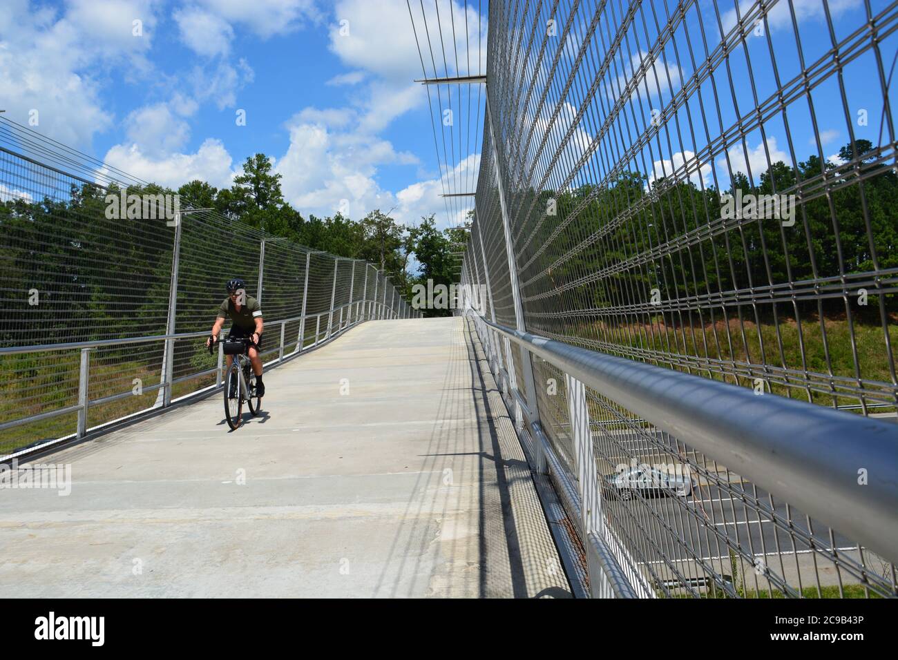 american tobacco trail bridge Durham north carolina tobacco hi-res stock photography and images