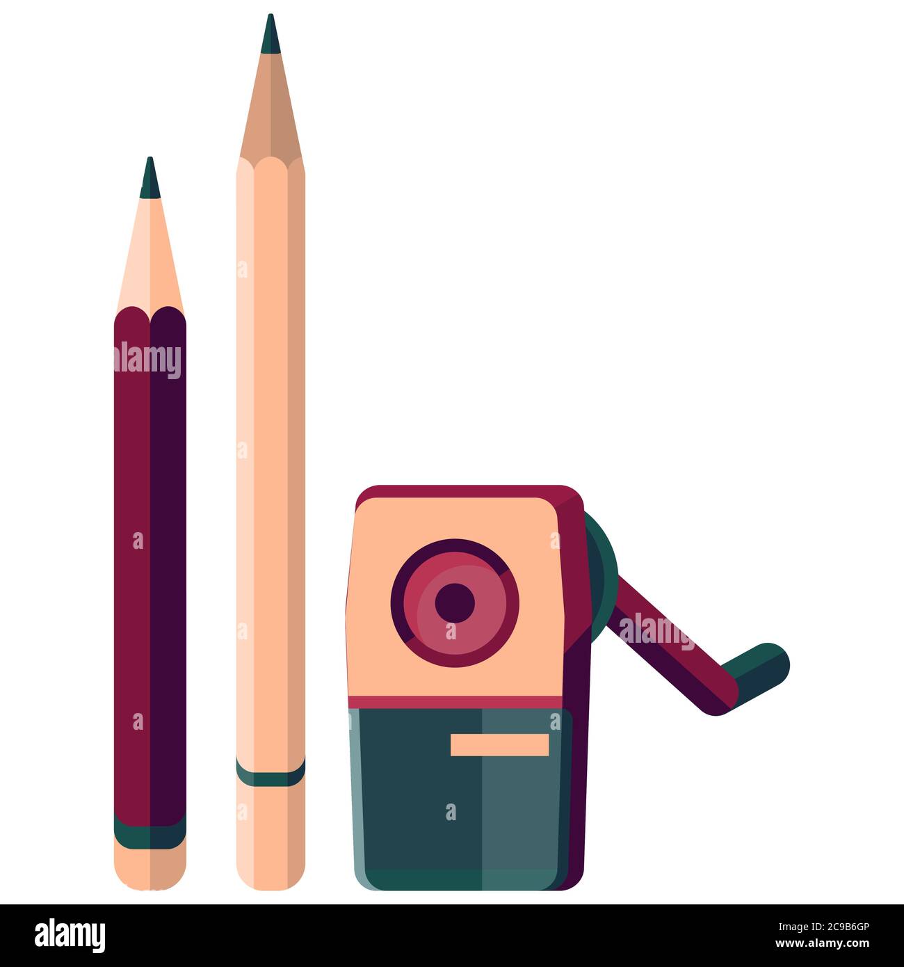 Pencil case cartoon hi-res stock photography and images - Alamy