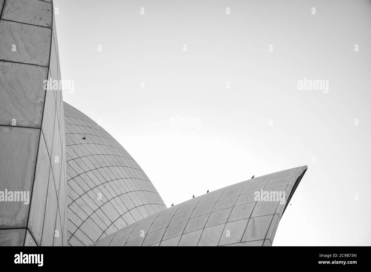 The Lotus Temple, Delhi, India Stock Photo - Alamy