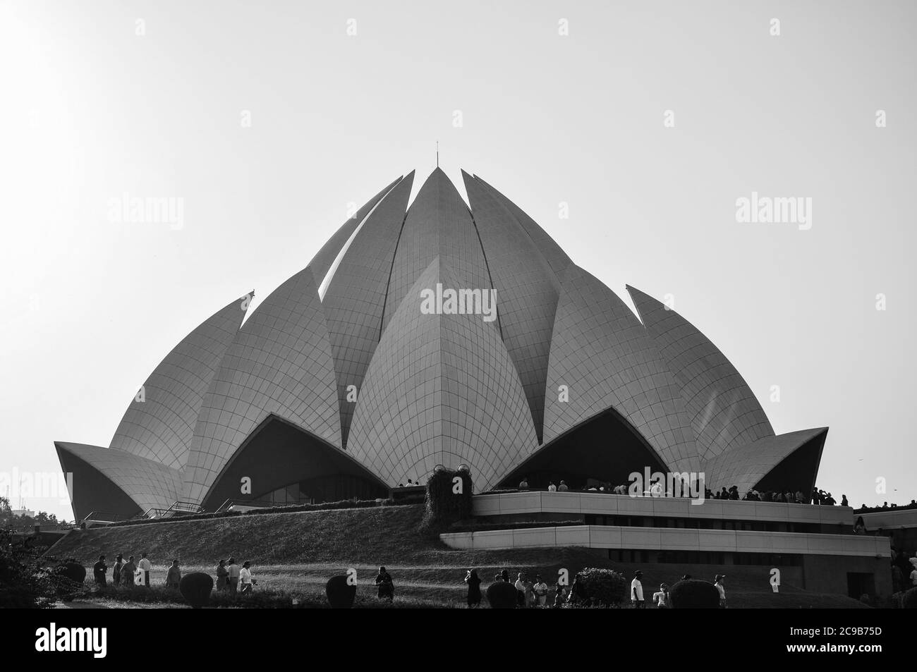 The Lotus Temple, Delhi, India Stock Photo Alamy