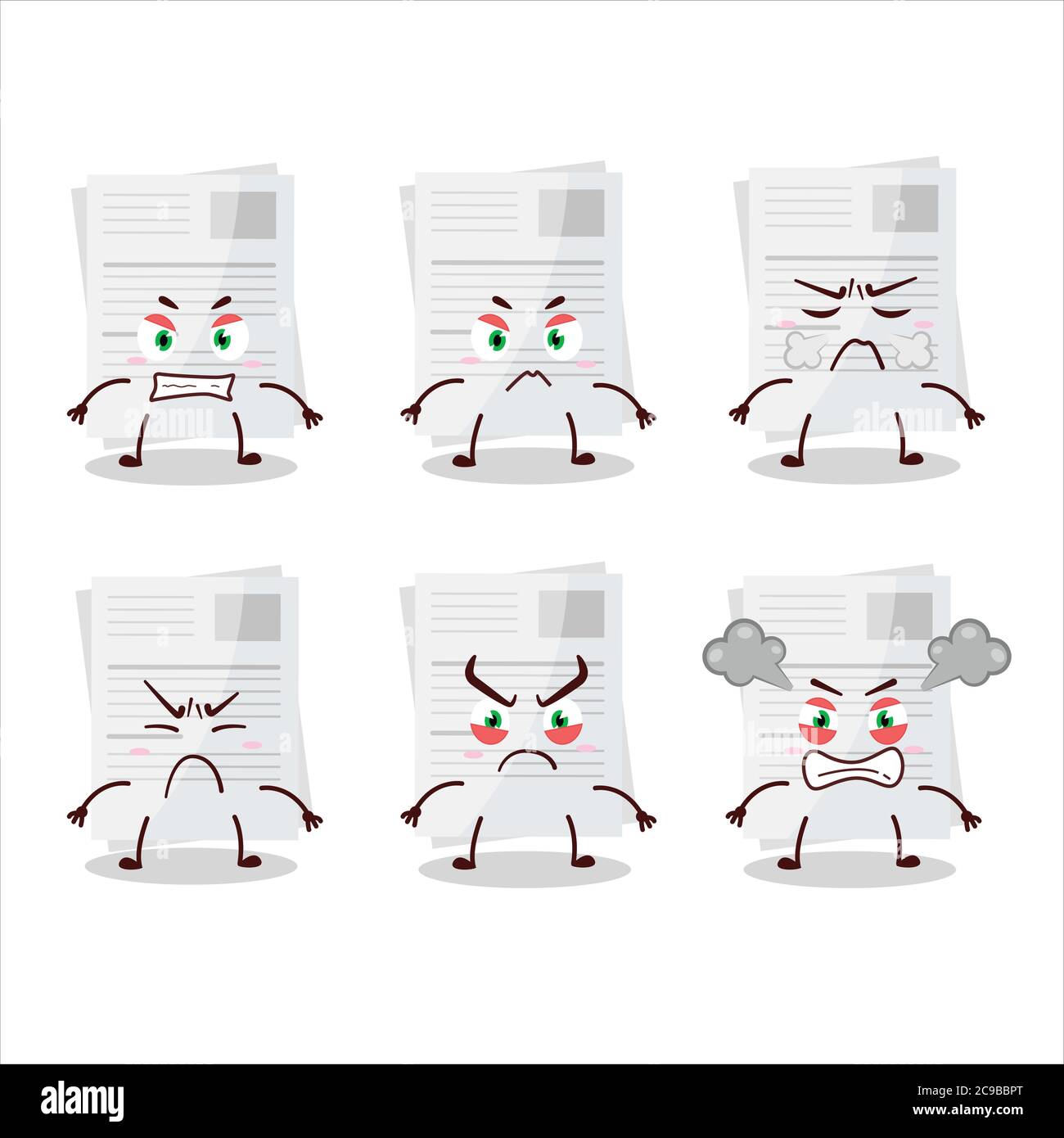 Essay paper cartoon character with various angry expressions Stock Vector  Image & Art - Alamy