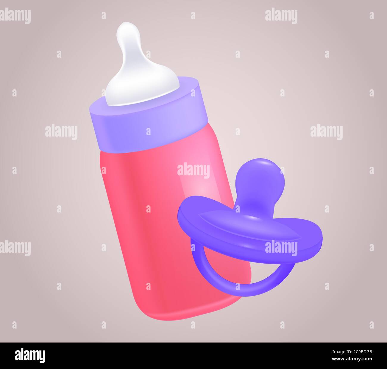 realistic pacifier