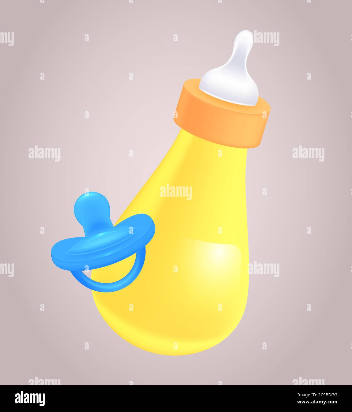 realistic pacifier