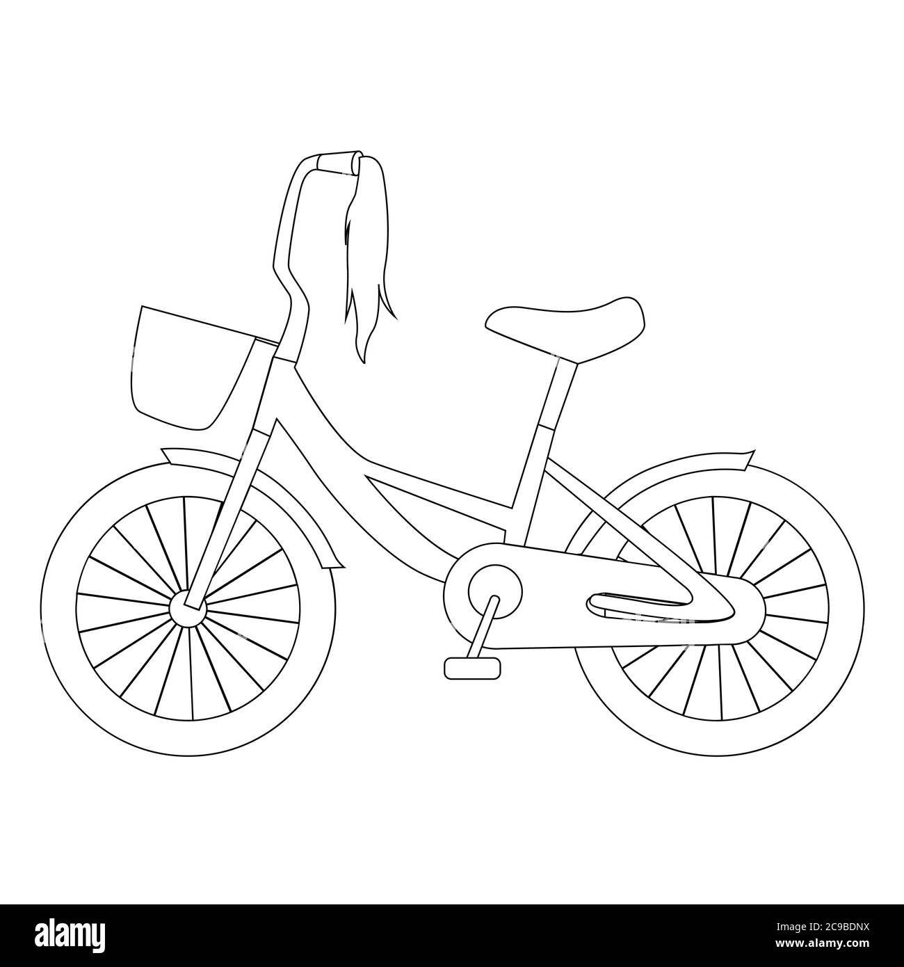 How to Draw a Kid on a Bike - Easy Drawing Art