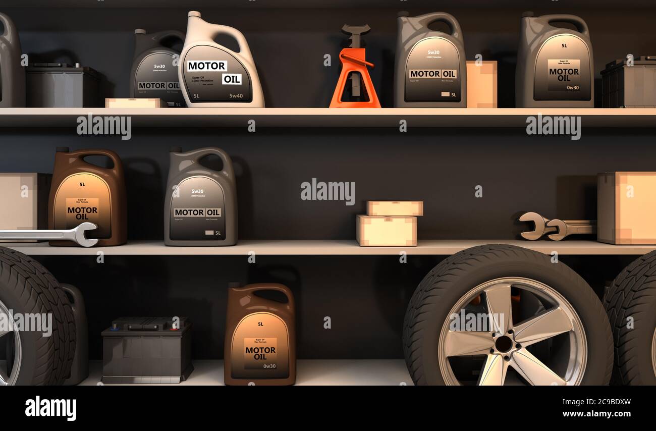 Auto spare parts 3d hi-res stock photography and images - Alamy