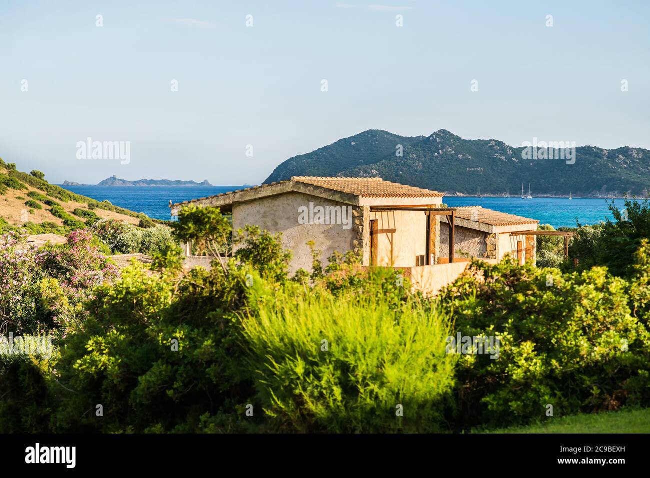 Old villa the mediterranean sea hi-res stock photography and images - Alamy