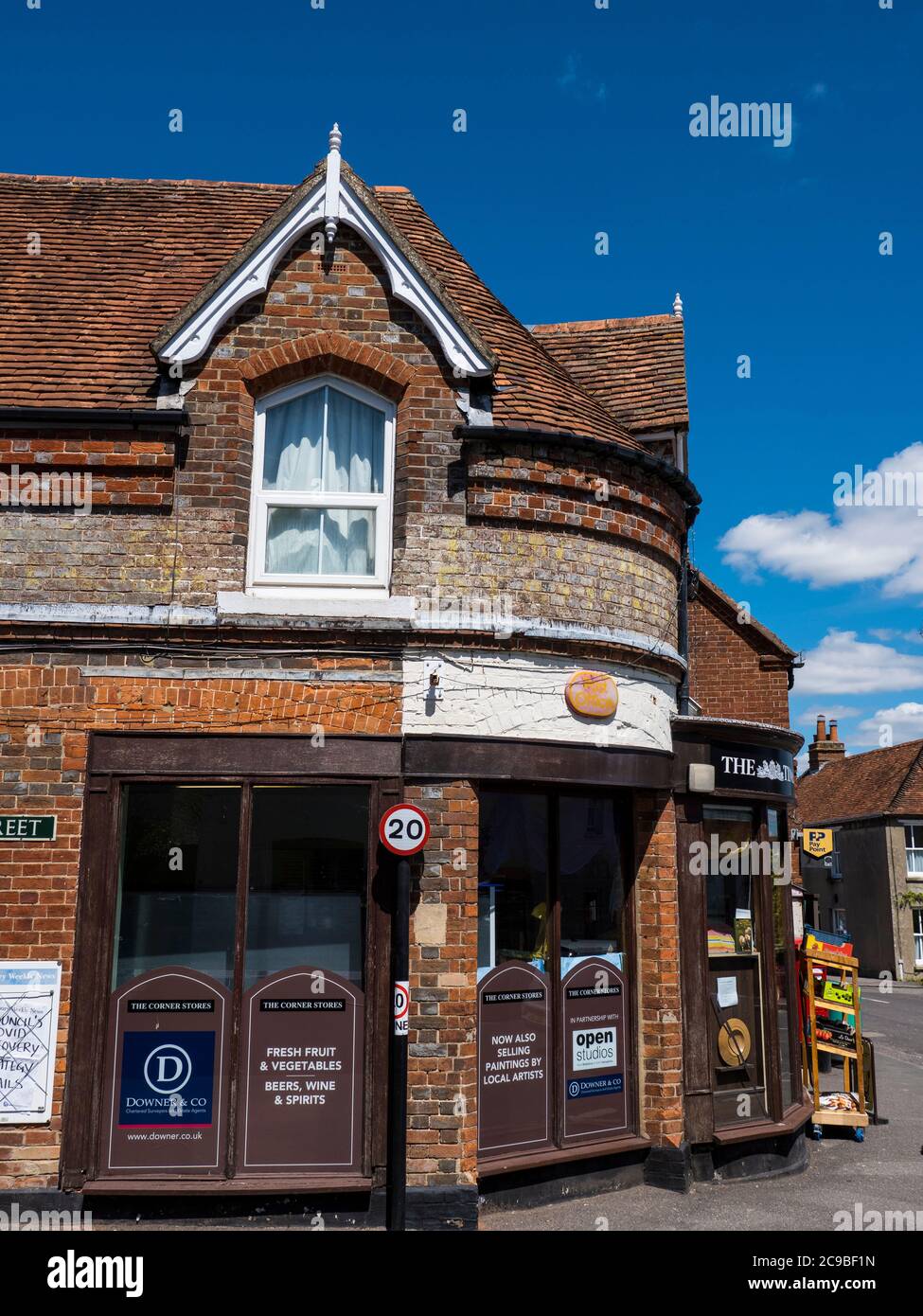 Local Village Shop and Post Office, Kintbury, Berkshire, England, UK,GB
