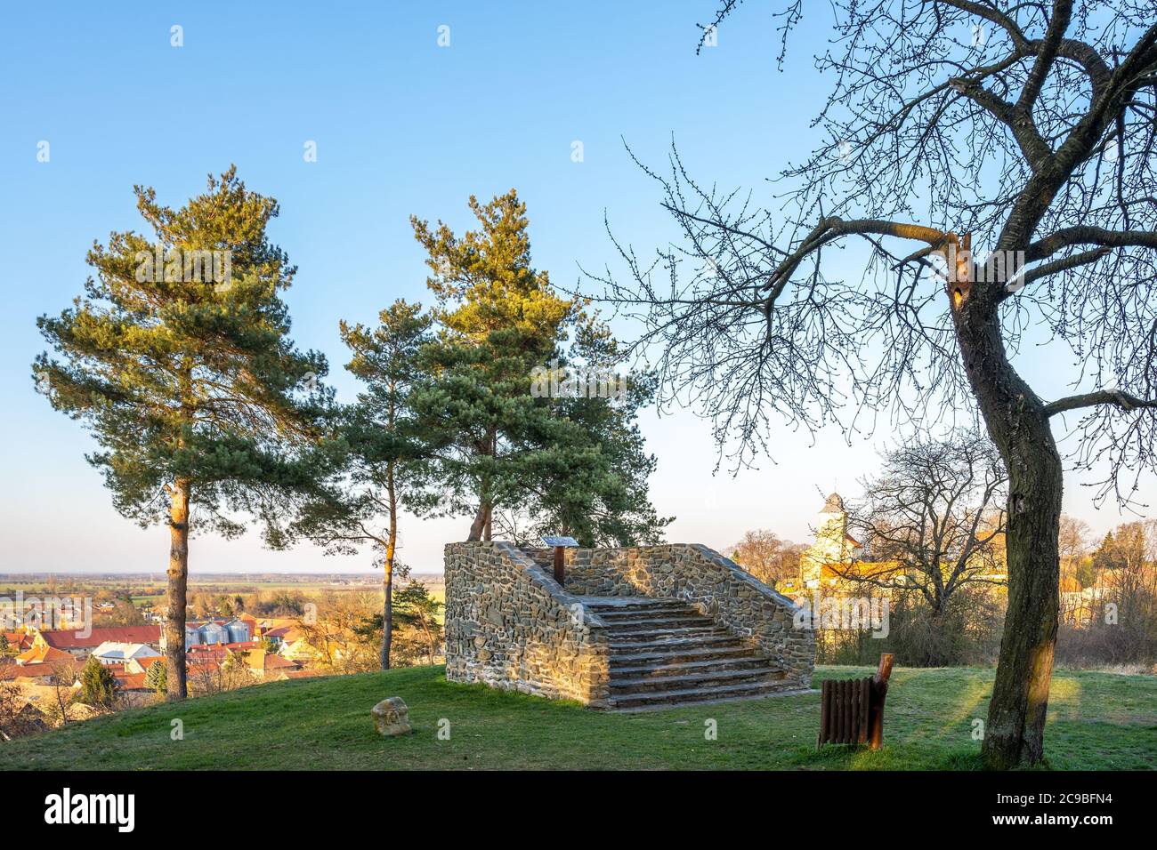 Pichora Marcomanni burial ground south of Dobrichov in the Kolin region ...