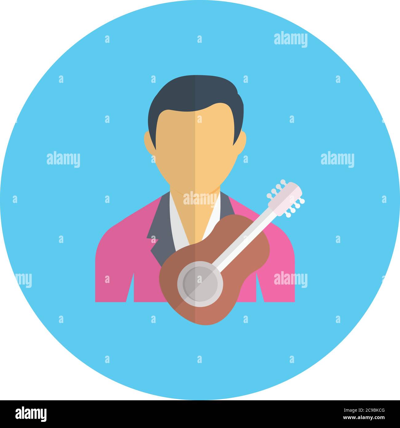 Avatar guitarist Cut Out Stock Images & Pictures - Alamy