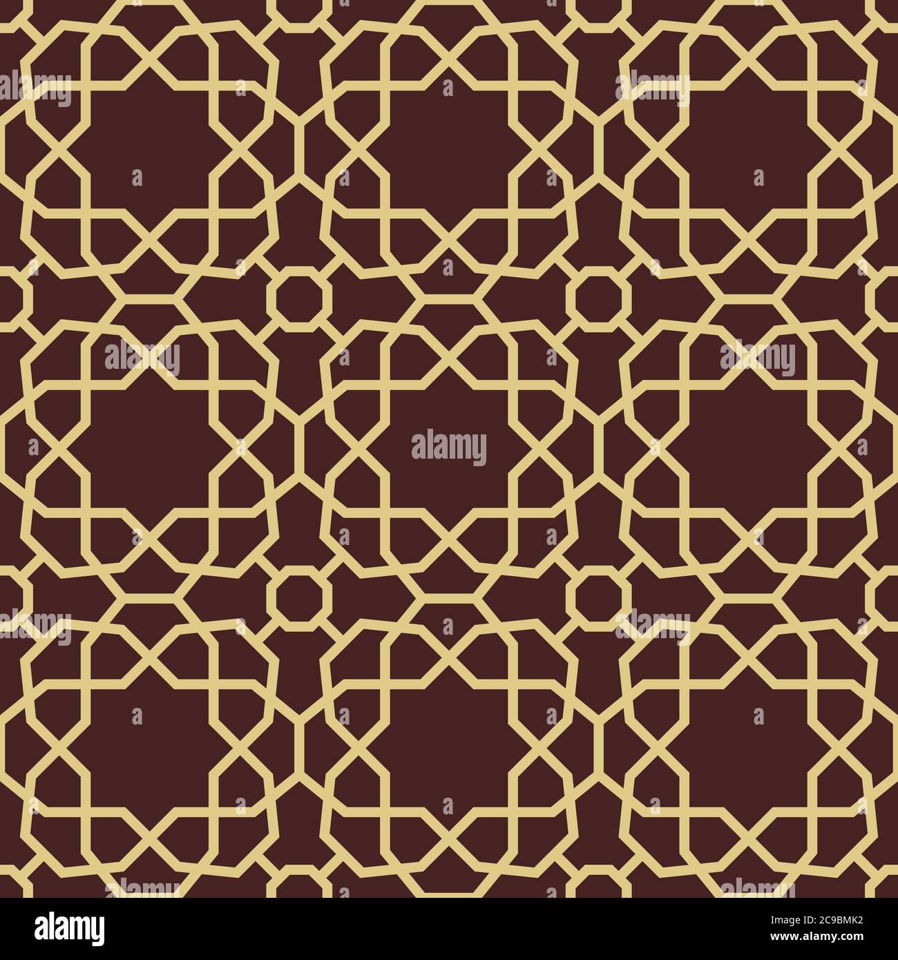 Seamless Vector Pattern in Arabian Style Stock Vector Image & Art - Alamy
