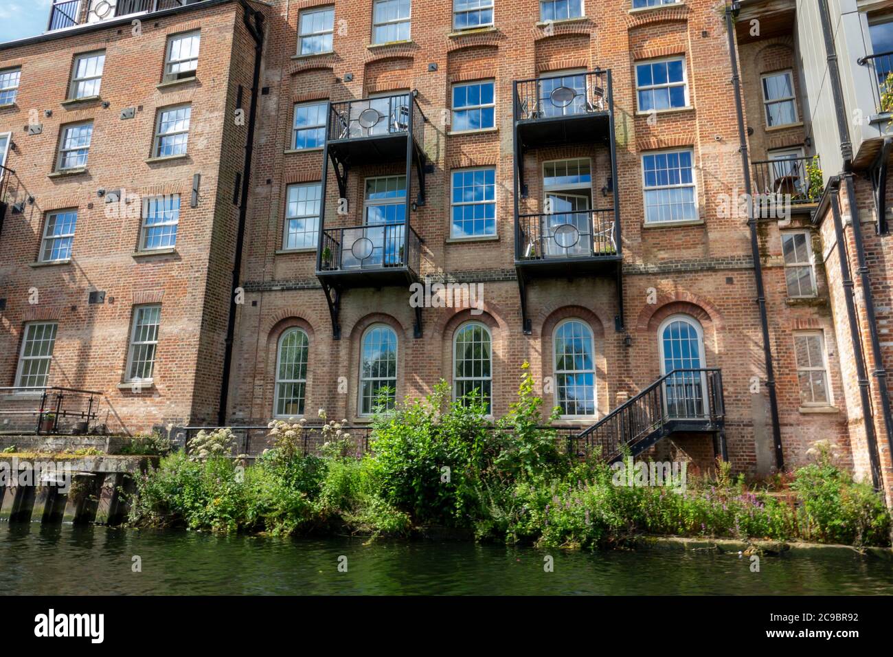Riverside apartments Norwich, The Malt house, converted Warehouse Stock