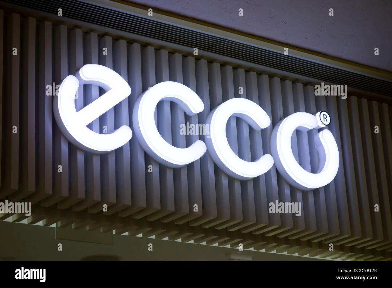 Ecco shop sign stock and images -