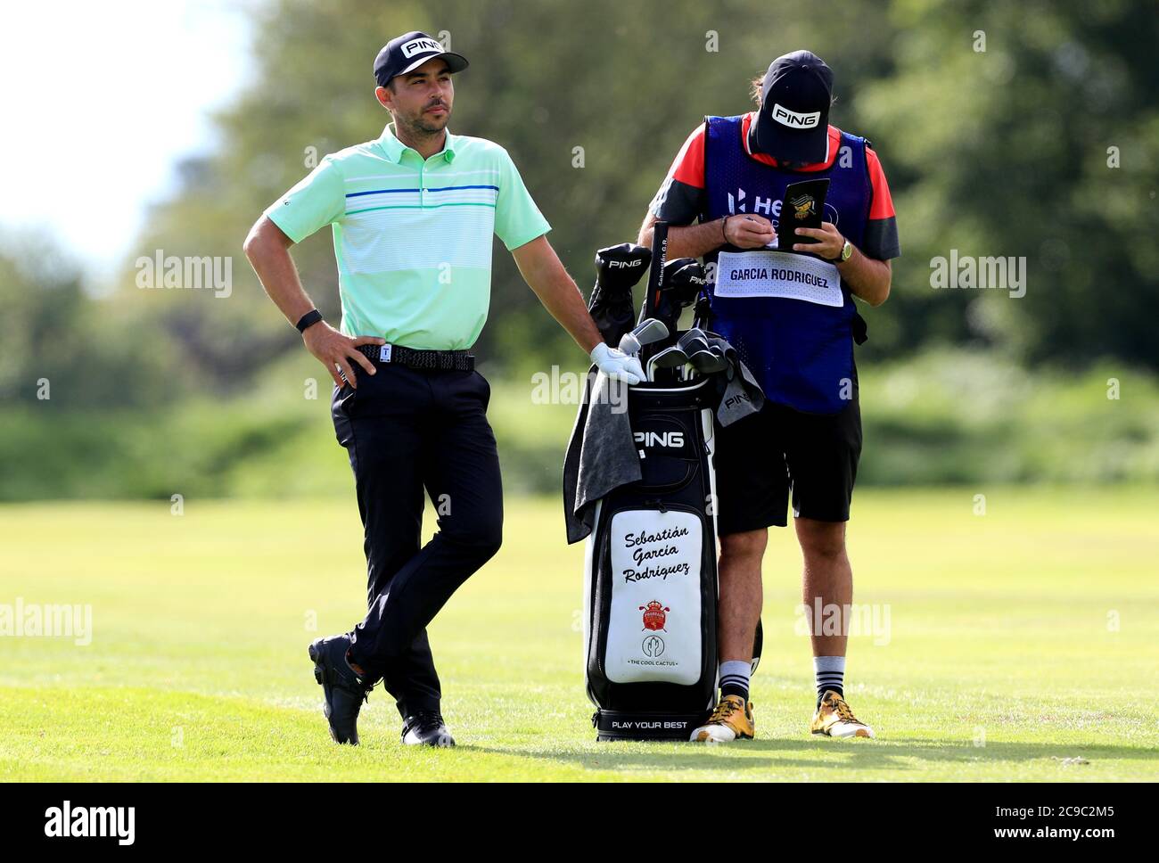 pic Sebastian Garcia Rodriguez Golf https www alamy com spains sebastian garcia rodriguez left during day one of the hero open at forest of arden marriott hotel and country club birmingham image367215189 html