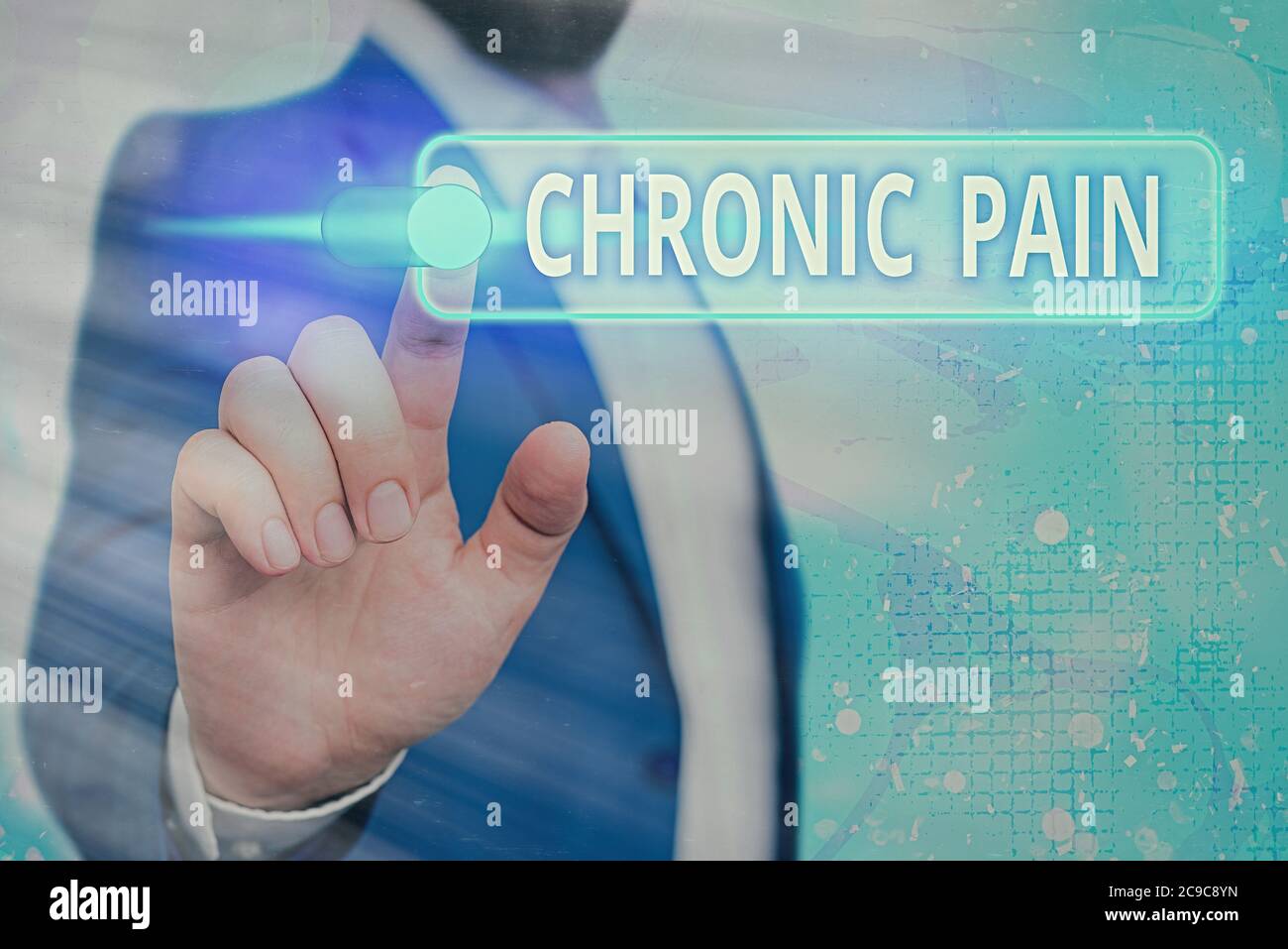Chronic Text Handwriting text Chronic Pain. Conceptual photo discomfort that ...