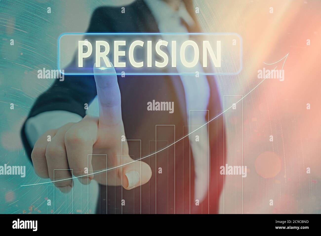 Text sign showing Precision. Business photo showcasing degree of ...