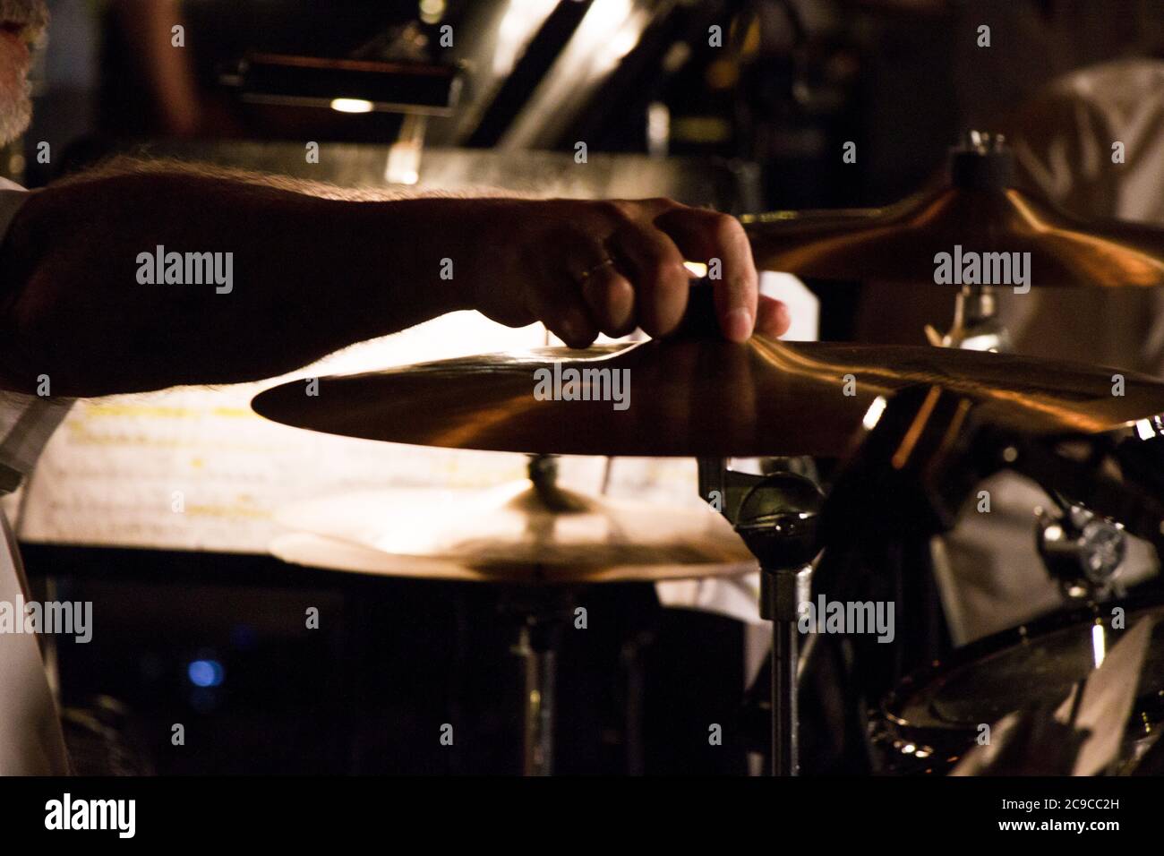 music Notes and instruments Stock Photo Alamy