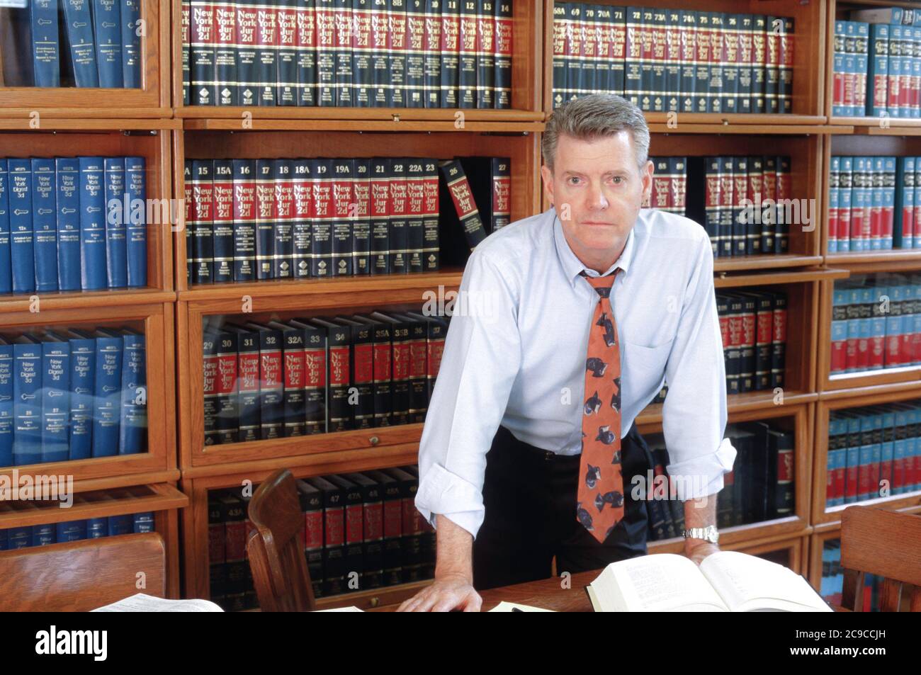 Attorney in Law Library, USA Stock Photo Alamy