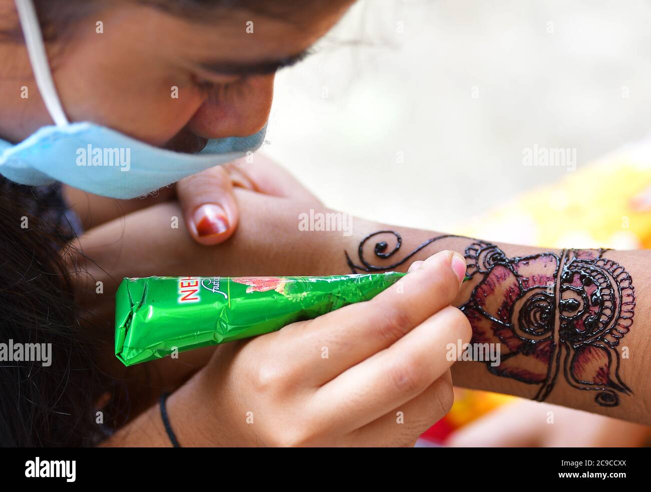 mehendi design for a muslim bride | Indian Fashion Mantra