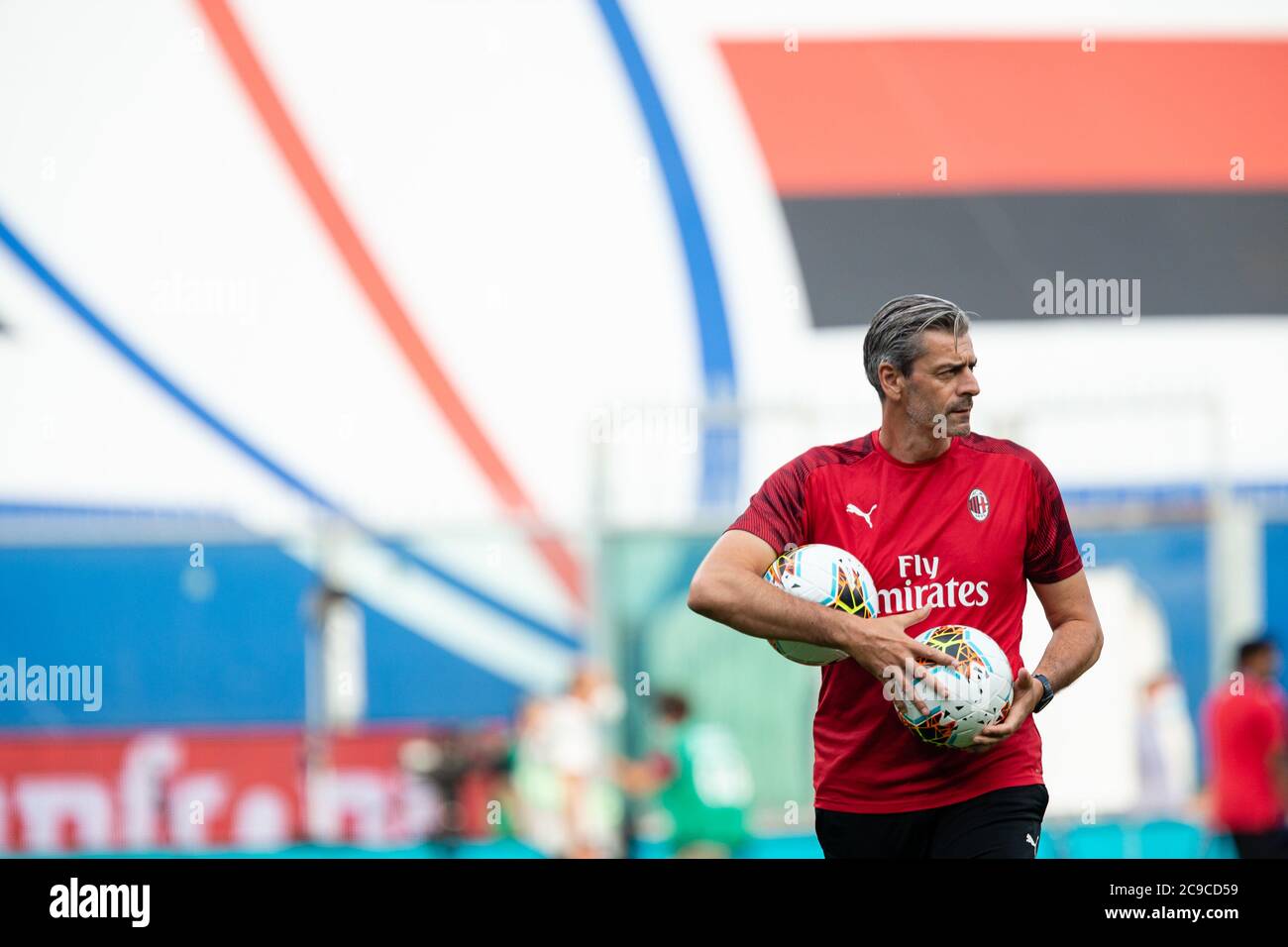 Cornel Cernea goalkeeper's coach of Sepsi OSK during semifinal of