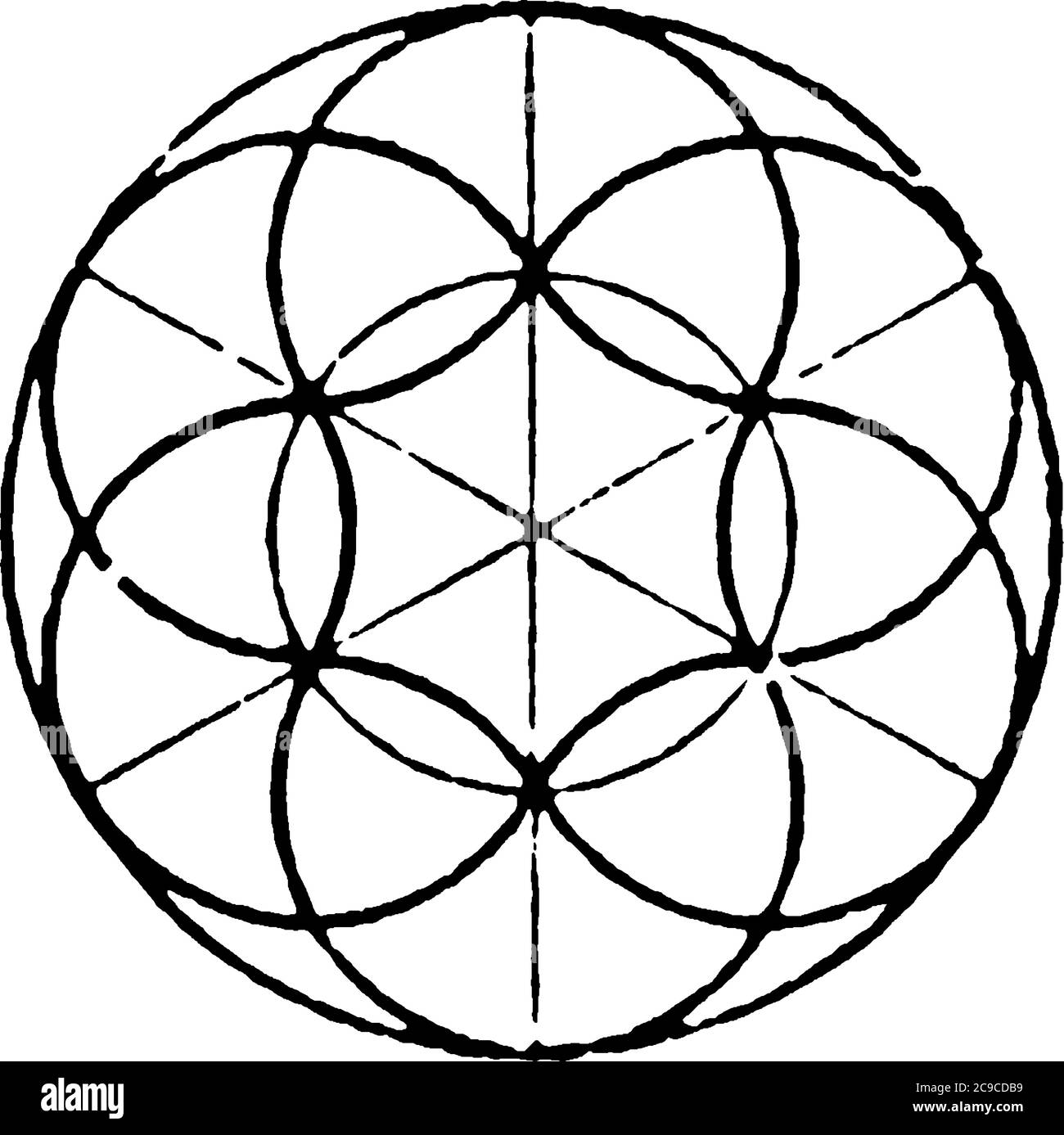 Radial Balance Black And White Stock Photos Images Alamy