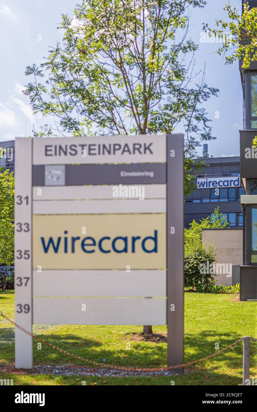 The insolvency of the Wirecard AG now shakes up German politics. Stock Photo