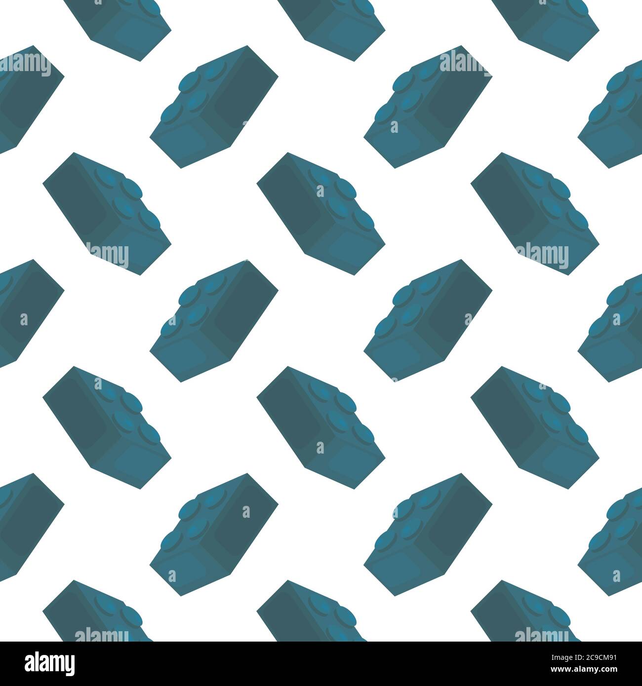 Blue leo ,seamless pattern on white background. Stock Vector