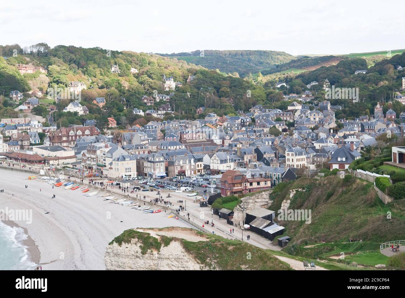The famous cliffs at Etretat in Normandy, France Stock Photo - Alamy