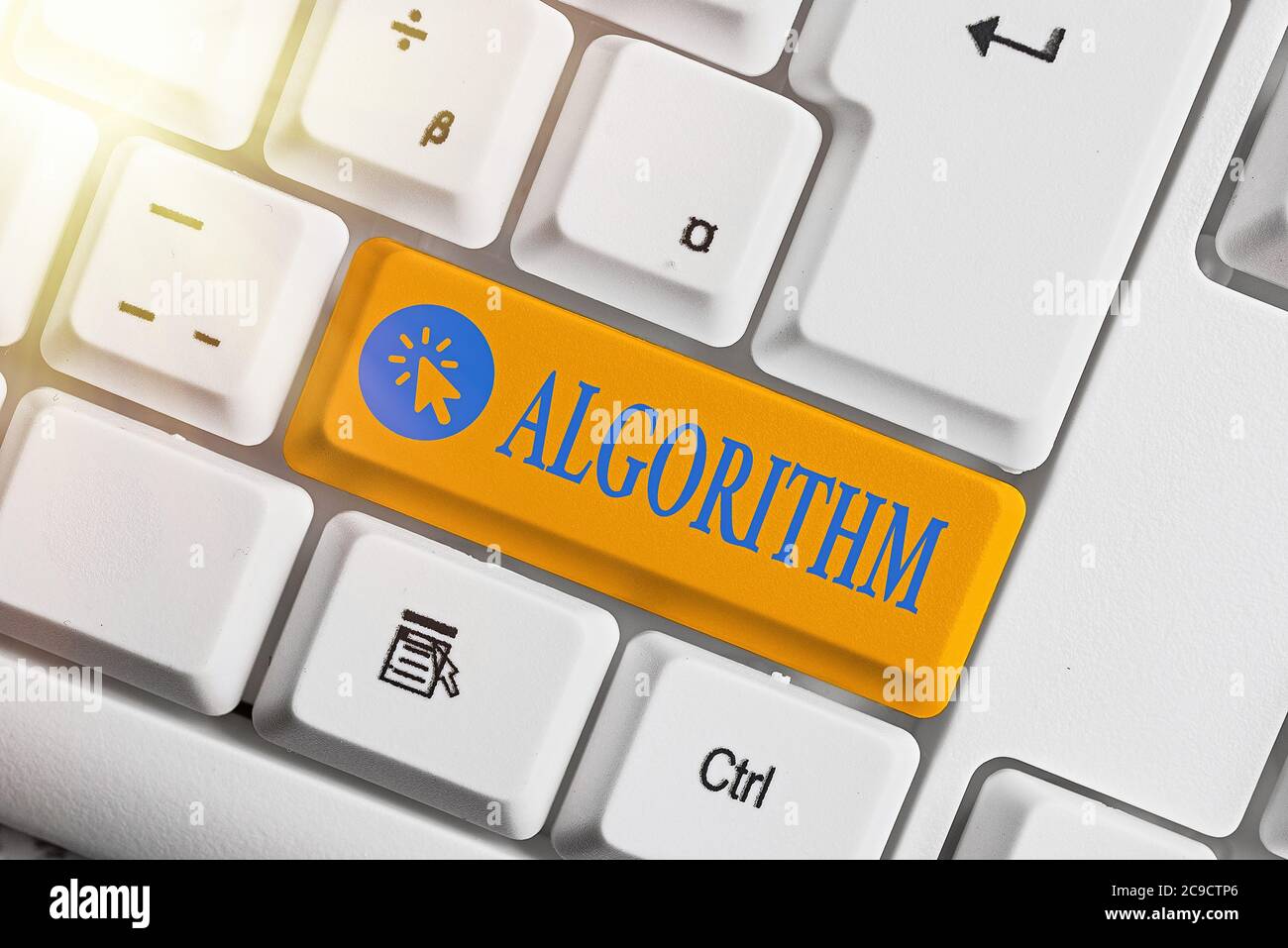 Word writing text Algorithm. Business photo showcasing procedure for ...