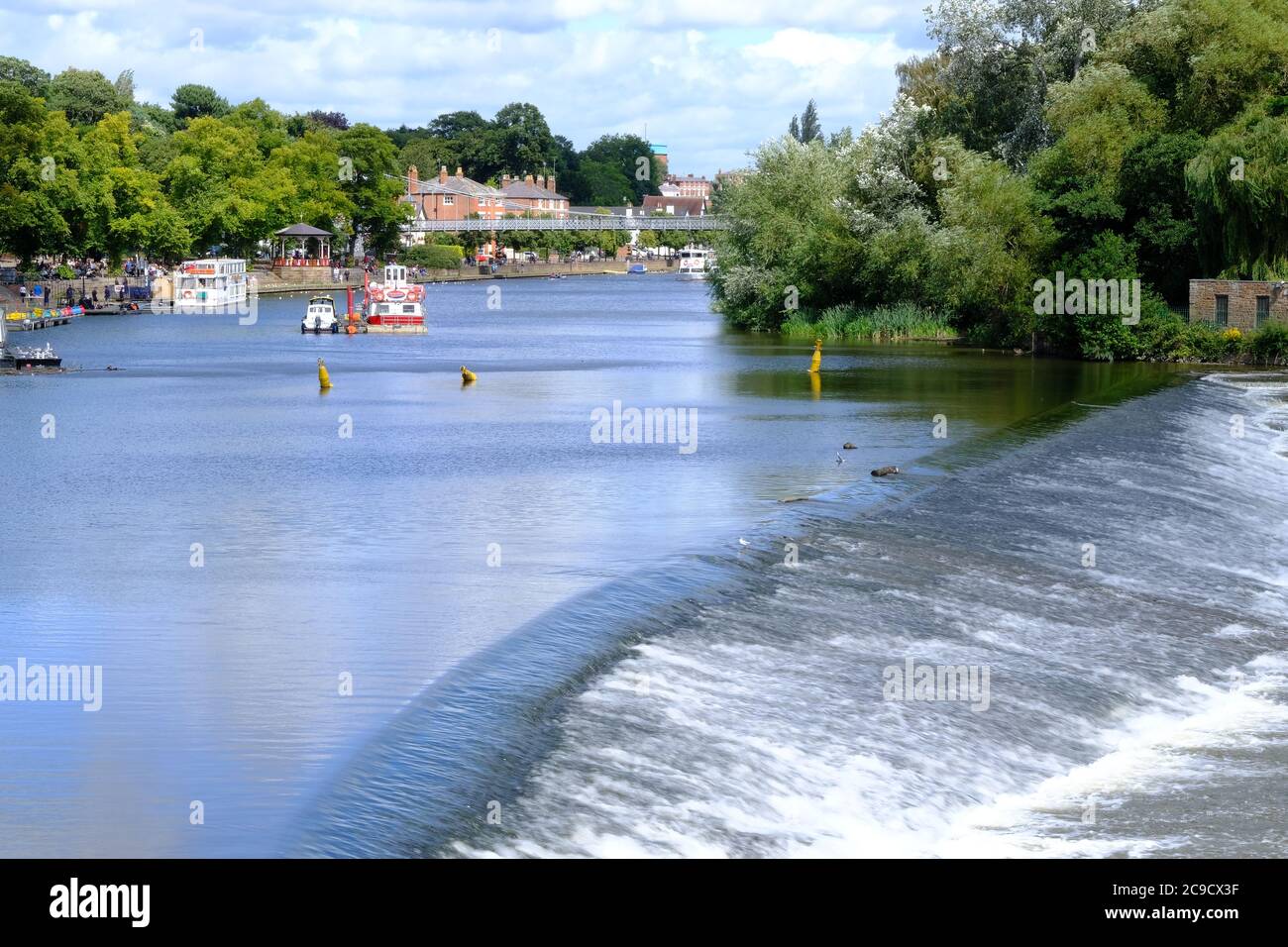 Cheshire Rivers City of Chester, Cheshire, River Dee, Dee River, Roman City, Deva ...