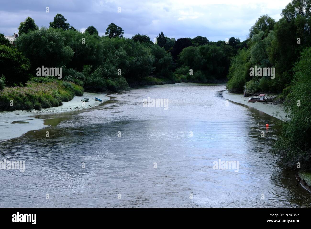 Cheshire Rivers City of Chester, Cheshire, River Dee, Dee River, Roman City, Deva ...