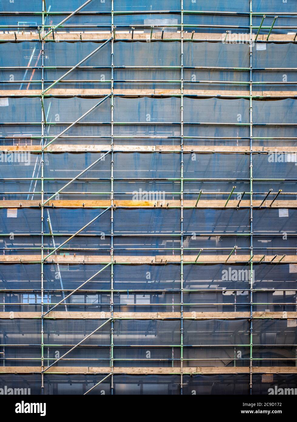 Scaffolding at Fountainbridge, Edinburgh, Scotland, UK Stock Photo Alamy