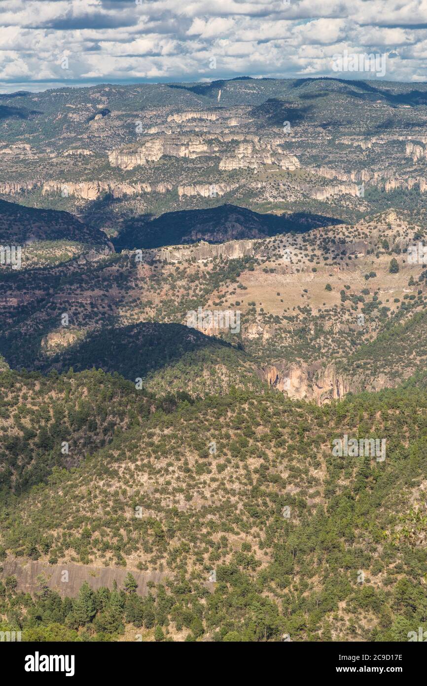 Urique Canyon, part of the Copper Canyon Complex, Chihuahua, Mexico ...