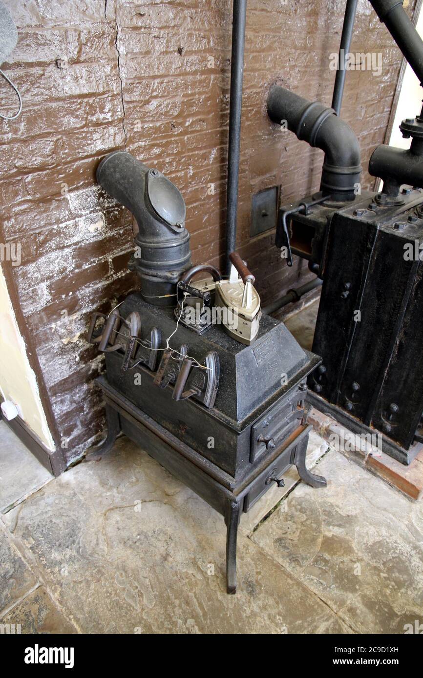 Cast Iron Heater for House and Laundry Stock Photo Alamy