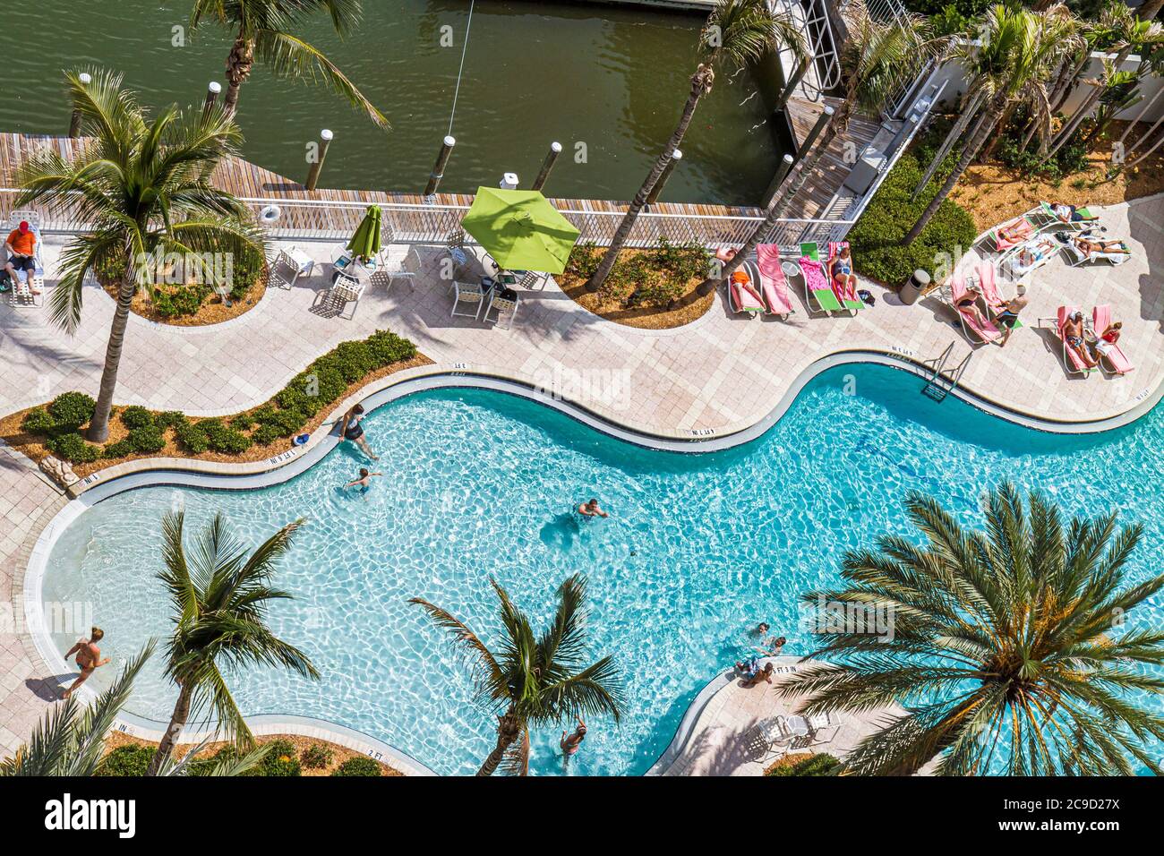Swimming pool, birds eye view hires stock photography and images Alamy