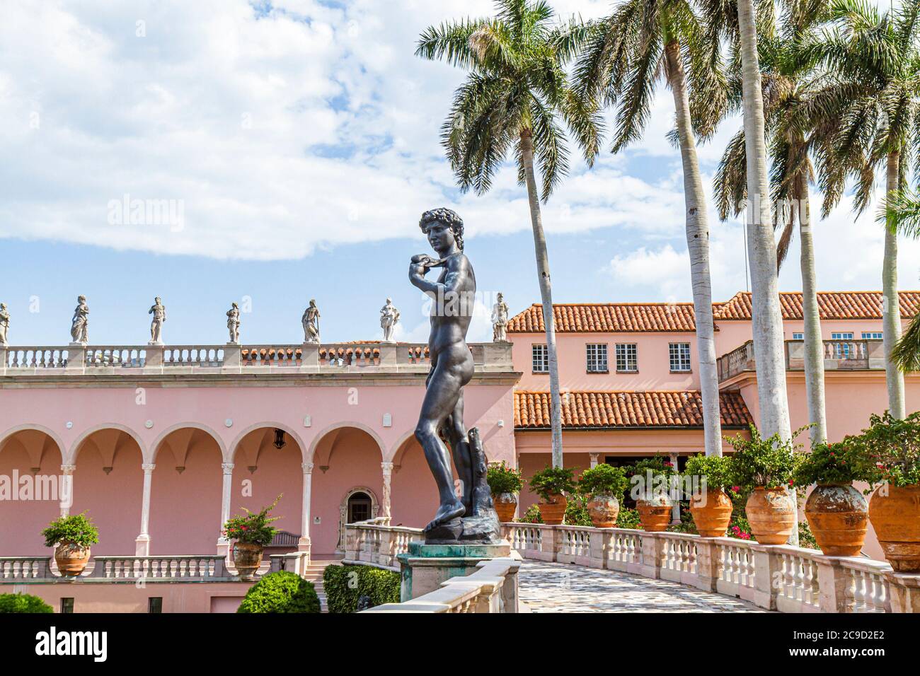 Sarasota Florida,John and & Mable Ringling Museum of Art,estate ...