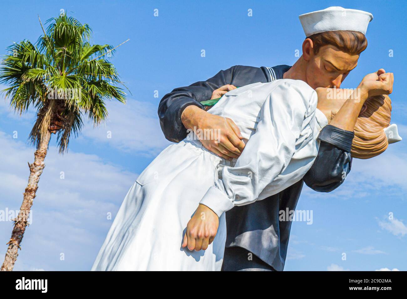 Sarasota Florida,Bayshore Park,Kiss Statue Unconditional Surrender