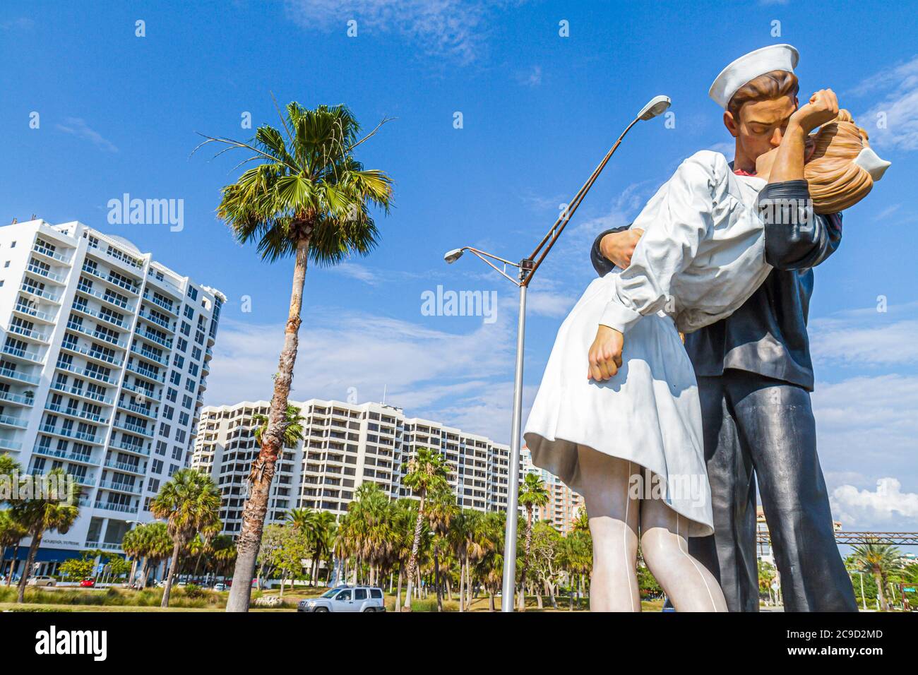 Sarasota Florida,Bay watershore Park,Kiss Statue,Unconditional