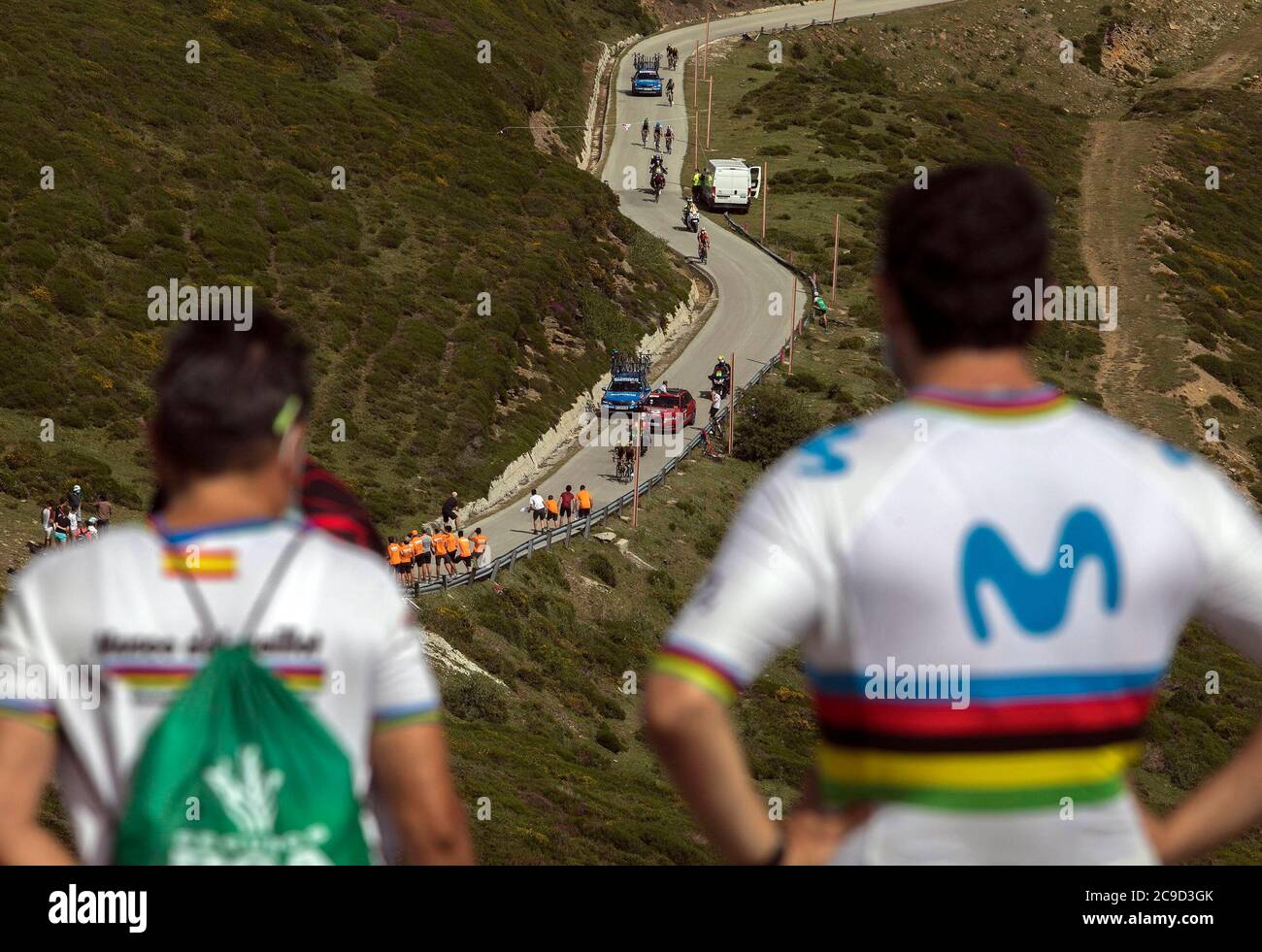 Burgos Spain 30th July 2020 Cycling Tour Of Burgos Third Stage Between Sargentes De La Lora Picon Blanco Burgos July 30 2020 Images For Editorial Use Only Tomas Alonso Cordon Press Credit Cordon Press Alamy