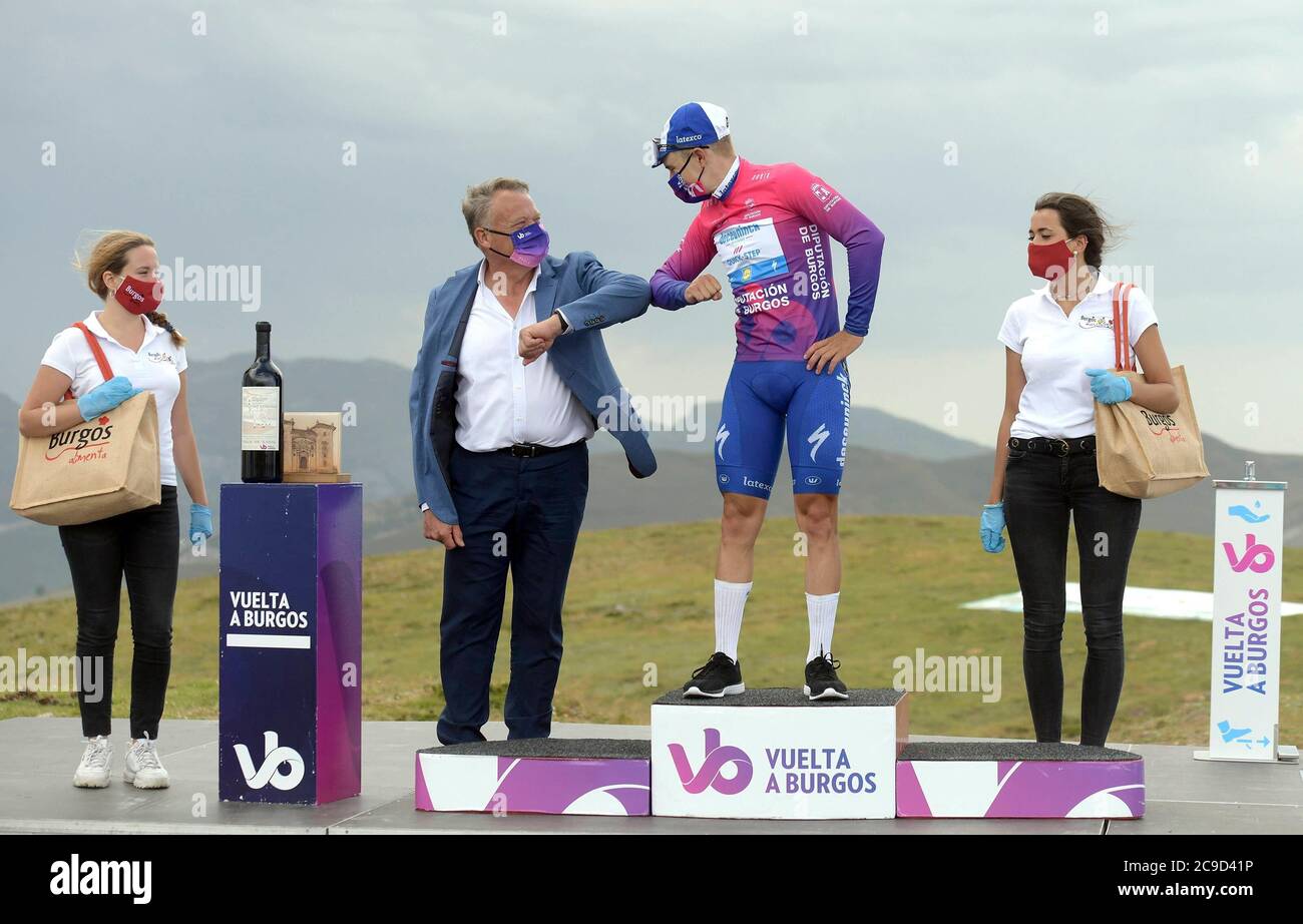 Burgos Spain 31st July 2003 Cycling Tour Of Burgos Third Stage Between Sargentes De La Lora Picon Blanco Burgos July 30 2020 Remco Evenepoel Images For Editorial Use Only Ricardo Ordonez Cordon Press Credit