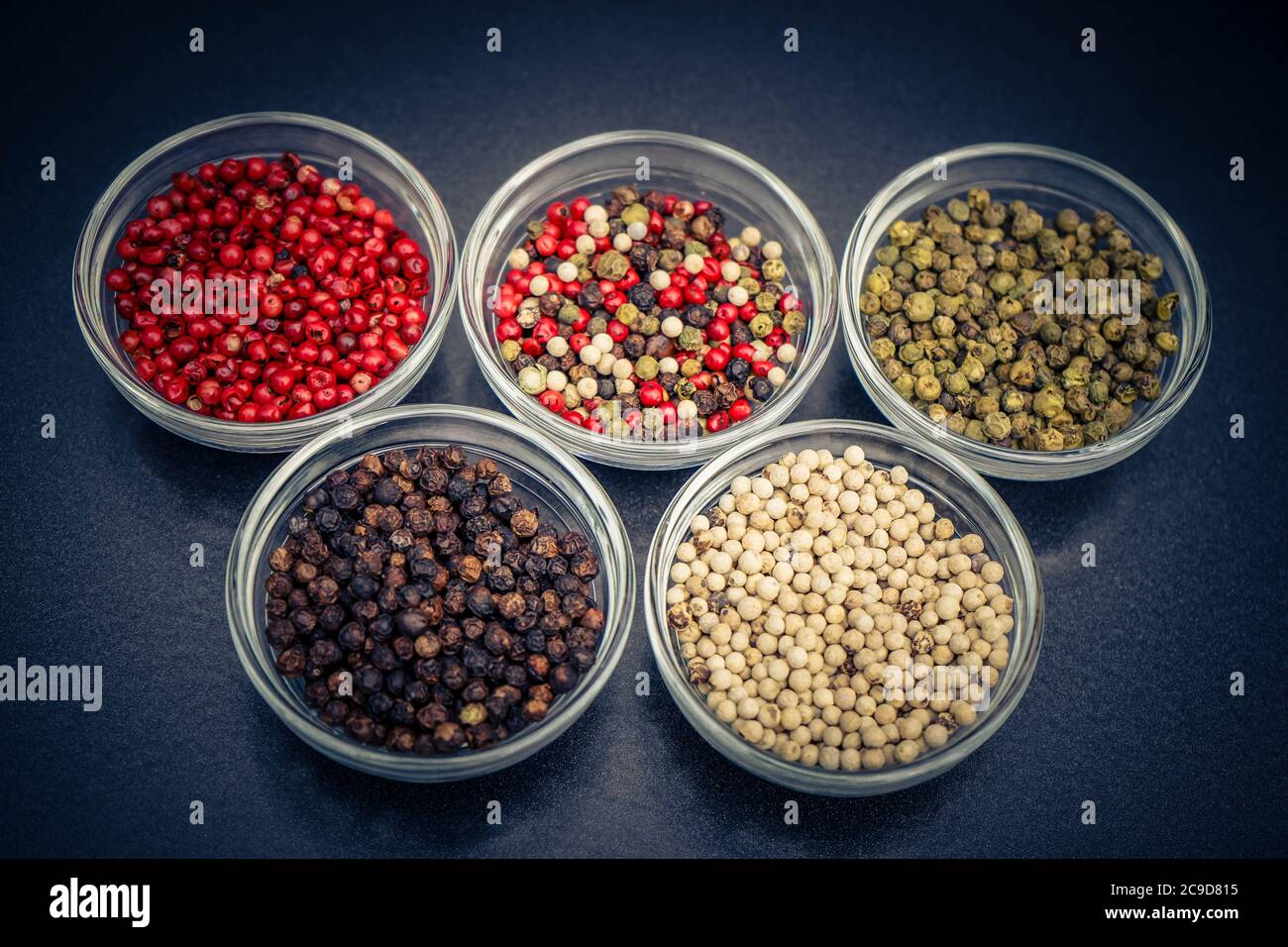 many peppercorns in different colours Stock Photo Alamy