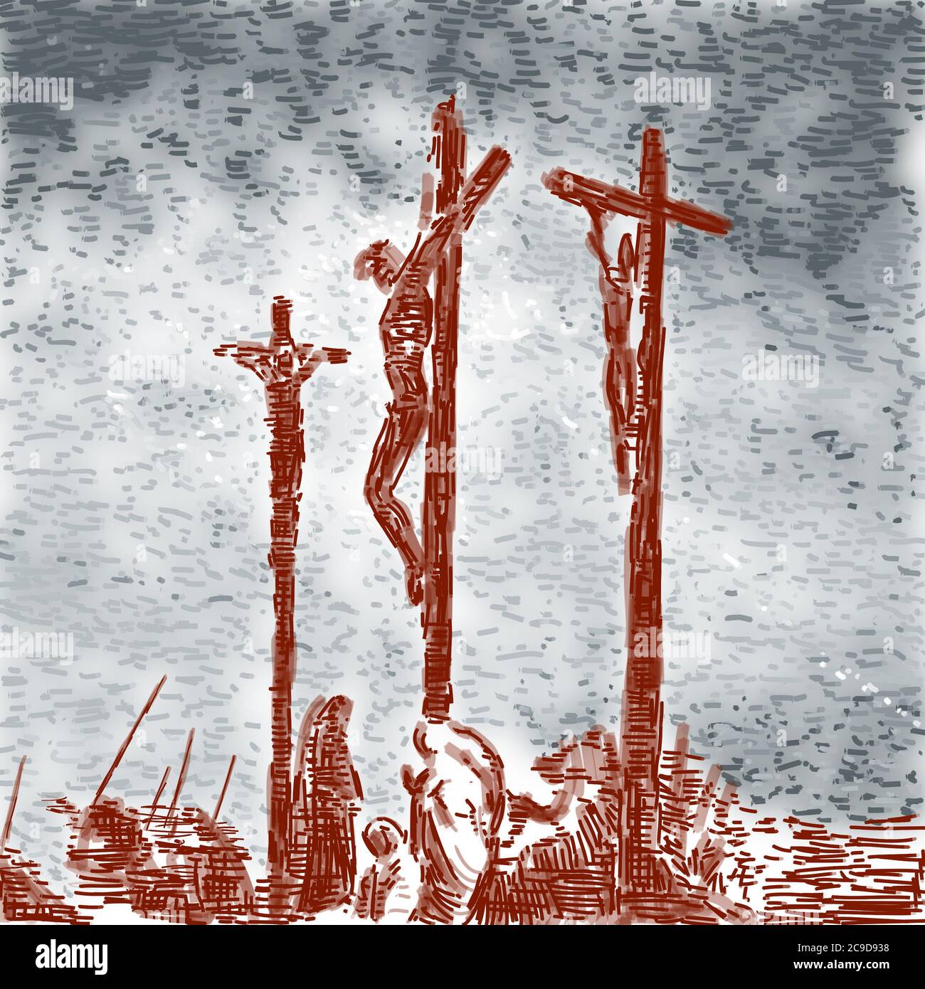 Женская распятие