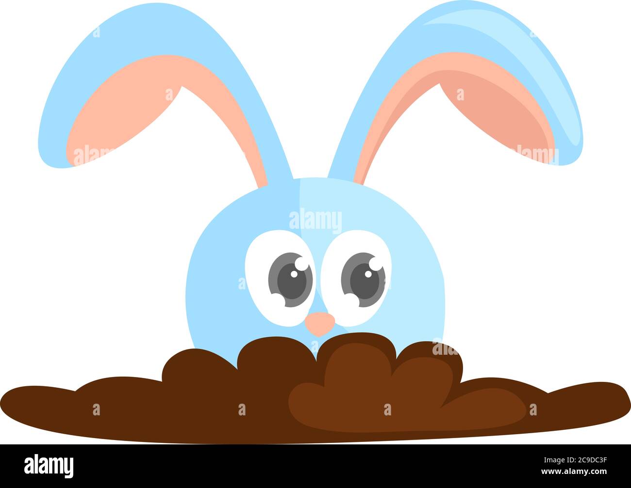 Rabbit hole, illustration, vector on white background Stock Vector Image & Art Alamy