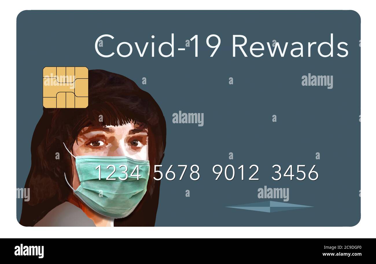 A credit card that offers rewards to be used during the Covid19